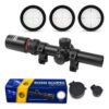 Luneta Rossi 1.2-6×24 Lpvo Aluminio Trilho 20mm 22mm