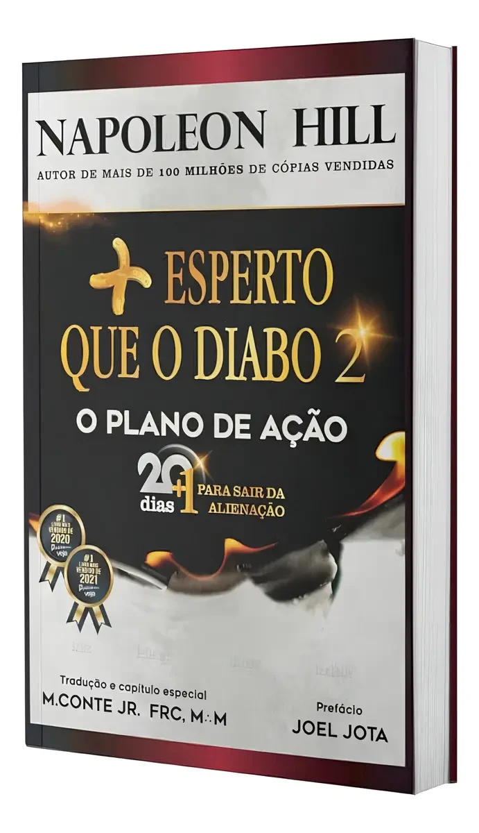 Mais Esperto Que O Diabo 2: O Plano De Ação: 20+1 Dias Para Sair Da Alienação (volume 2), De Napoleon Hill., Vol. 2. Editorial Citadel, Capa Mole, Edição 2 Em Português, 2024 Mais Esperto Que O Diabo 2: O Plano De Ação: 20+1 Dias Para Sair Da Alienação (volume 2), De Napoleon Hill., Vol. 2. Editorial Citadel, Capa Mole, Edição 2 Em Português, 2024