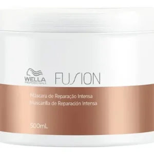 Máscara Wella Fusion Reconstrutora 500ml para Cabelos Danificados