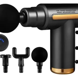 Pistola Massageadora Muscular Profissional Yin Yang para Alívio de Dores e Relaxamento