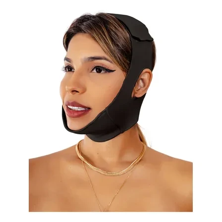 Promoção Mentoneira Facial Acolchoada Lipo Papada Lifting Cinta Faixa Original Mentoneira Facial Acolchoada Lipo Papada Lifting Cinta Faixa