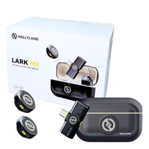 Microfone Lapela Hollyland Lark M2 Duo sem fio