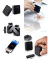 Microfone Sem Fio H'maston MK16 Tipo-C Lapela para Celular Android