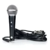 Microfone Sm58 Dinâmico Cabo 5mt Igrejas Palestra Preto