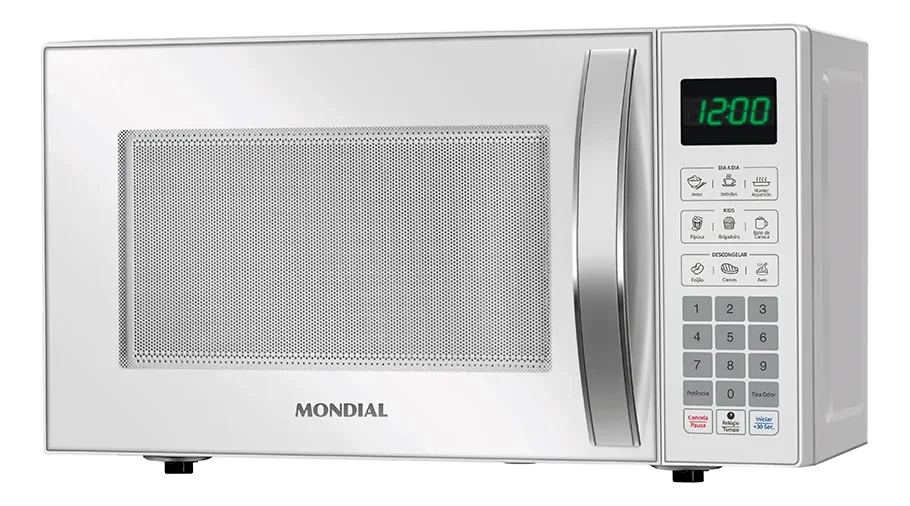 Micro-ondas Mondial MO-01-21-W 21 Litros Branco Oferta Micro-ondas Mondial MO-01-21-W 21 Litros 1200W Branco para cozinha moderna