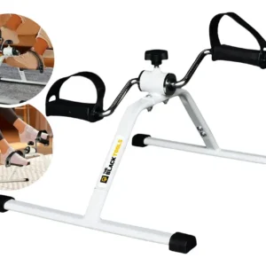 Mini Bicicleta Ergométrica Portátil The Black Tools FMB500 - Branco