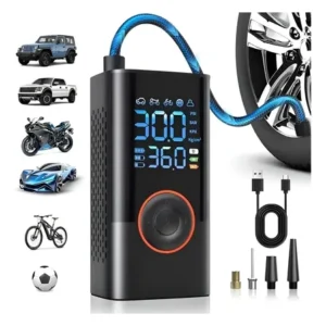 Mini Compressor de Ar Calibrador Encher Pneu Portátil Digital