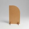 Mini Painel Romano Meia Lua Em Mdf 50x30cm Moderno E Clean