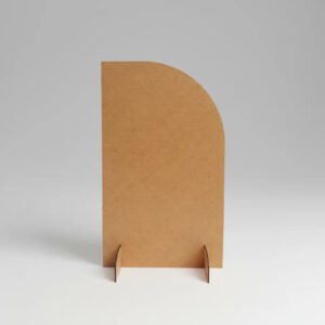 Mini Painel Romano Meia Lua Em Mdf 50x30cm Moderno E Clean