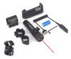 Mira Laser Vermelho Carabina Airsoft com 3 Suportes