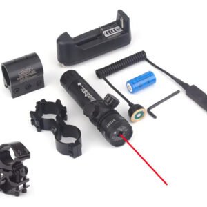 Mira Laser Vermelho Carabina Airsoft com 3 Suportes