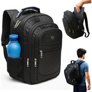 Mochila Masculina Impermeável Reforçada Aço Escola Notebook