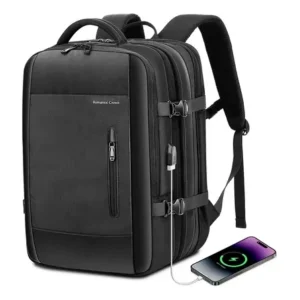 Mochila Viagem Executiva Grande Notebook Masculina Feminina