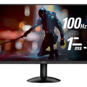 Monitor Aoc 23,8 100hz 1ms Gaming Hdmi 24b30hm2 Unica 127/220v