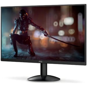 Monitor Gamer Aoc 21.5” Full Hd Gaming 120hz 1ms 22b30hm23 Cor Preto 127/220v