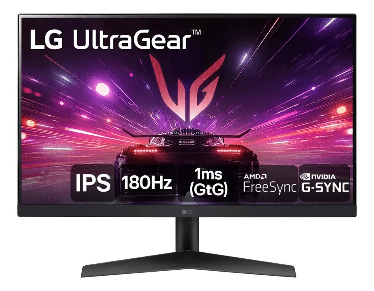 Monitor Gamer LG Ultragear 24 24gs60f-b Ips Full Hd 180hz 1ms (gtg) Nvidia® G-sync® Amd Freesync Hdr10 Srgb 99% Hdmi Displayport Preto 127/220v Monitor Gamer LG Ultragear 24 24gs60f-b Ips Full Hd 180hz 1ms (gtg) Nvidia® G-sync® Amd Freesync Hdr10 Srgb 99% Hdmi Displayport Preto 127/220v