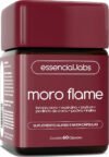 Moro Flame – Fórmula Avançada Contendo Morosil + Spirulina + Picolinato De Cromo + Psyllium + Inulina + Pectina Cítrica – 60 Cápsulas Sem Sabor