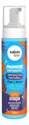 Mousse Definidor Salon Line Definição Natural 240ml para cachos