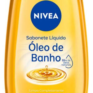 Nivea Sabonete Líquido Óleo de Banho 200ml Limpeza Hidratante Pele Macia