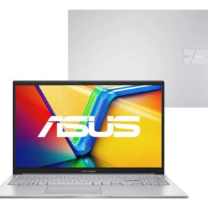 Notebook Asus Vivobook 15 X1504va Intel Core I5 1334u 8gb Ram 512gb Ssd Intel Iris Xe Windows 11 Home Tela 15,6 Fhd Silver – Nj1740w Prateado