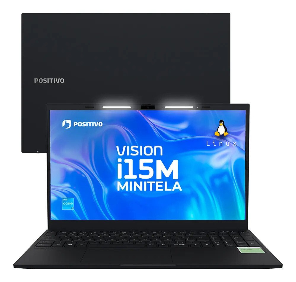 Notebook Positivo Vision I15m Intel Core 3 N300 8gb 256gb Ssd Wi-fi 6 Linux - Tela 15,6 Full Hd Ips Antirreflexo Minitela - Permite Upgrade De Memória Ram E Ssd Preto Notebook Positivo Vision I15m Intel Core 3 N300 8gb 256gb Ssd Wi-fi 6 Linux - Tela 15,6 Full Hd Ips Antirreflexo Minitela - Permite Upgrade De Memória Ram E Ssd Preto