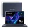 Notebook Vaio Fe 16 Intel Core I5-1334u Linux, 32gb Ram 512gb Ssd Tela 16 Ips Wuxga Antireflexo – Cinza Grafite – Vjfe62f11x-b0111h – Permite Upgrade De Memória Ram E Ssd Cinza-escuro