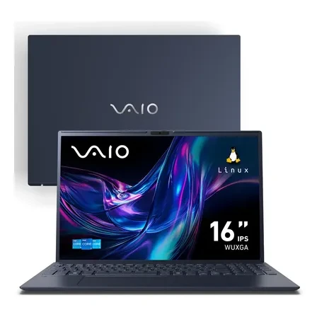 Notebook Vaio Fe 16 Intel Core I7-1355u Linux , 8gb Ram Total 512gb Ssd Tela 16 Ips Wuxga Antirreflexo - Cinza Grafite - Vjfe62f11x-b0411h Notebook Vaio Fe 16 Intel Core I7-1355u Linux , 8gb Ram Total 512gb Ssd Tela 16 Ips Wuxga Antirreflexo - Cinza Grafite - Vjfe62f11x-b0411h