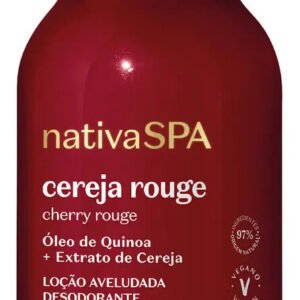 Loção O Boticário Nativa Spa Cereja Rouge 400ml