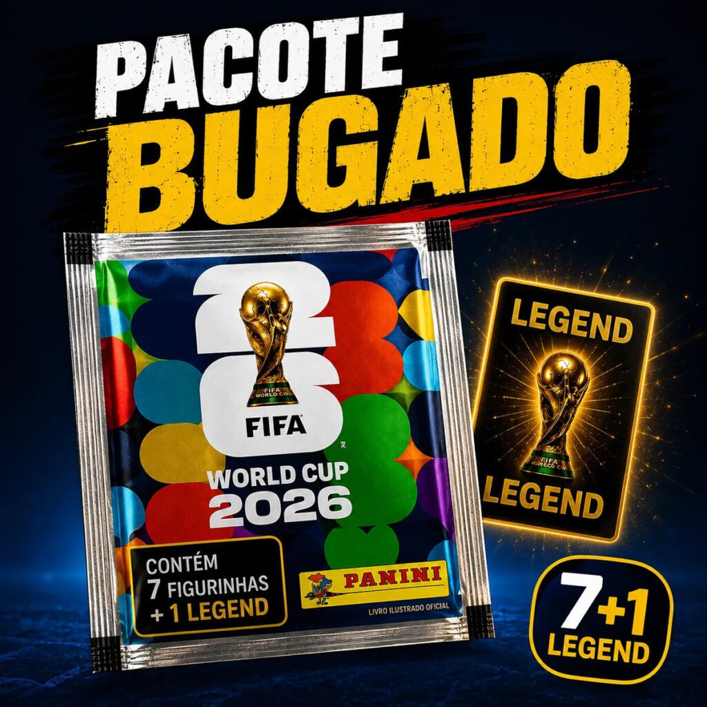 Pacote Figurinha Bugado Figurinha Legend Garantida Copa 2026 - Compare Aqui