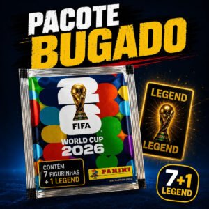 Pacote Figurinha Bugado Figurinha Legend Garantida Copa 2026