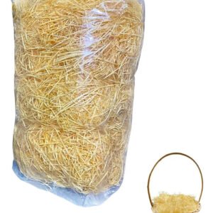 Palha Natural Madeira Enfeite Decorativa Anti Impacto 1kg