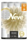 Pacote de Papel Higiênico Neve Supreme Folha Tripla Leve 32 Pague 28