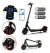 Patinete Scooter Elétrico Dobrável Com Velocidade E Autonomia De 30 Km Bluetooth Cor Preto Mestri M-140