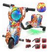 Patinete Triciclo Infantil Drift Elétrico 250w 36v Bluetooth com luzes RGB e som Bluetooth