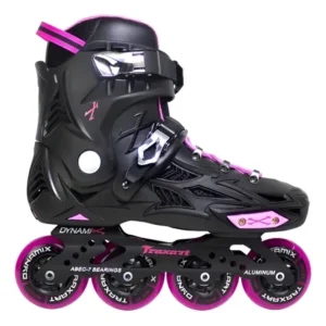 Patins Dynamix Rosa/pink Traxart Urbano 80mm ABEC7 Brinde