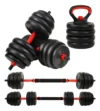 Kit de halteres ajustável Ahead Sports 20kg