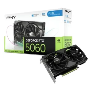 Placa de Vídeo PNY GeForce RTX 5060 Ventilador Duplo Overclock
