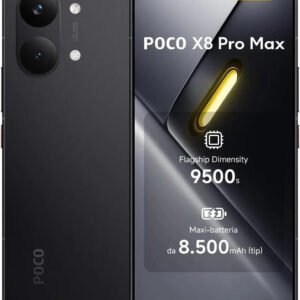 Poco X8 Pro Max 512GB 12GB RAM Global Bateria 8500mAh Preto