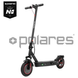 Polares Z20pro Patinete Elétrico Premium 500w Pneu Aderente Velocidade Máxima 32km/h Motorizado Até 30km De Autonomia Polares Cor Preto Slin