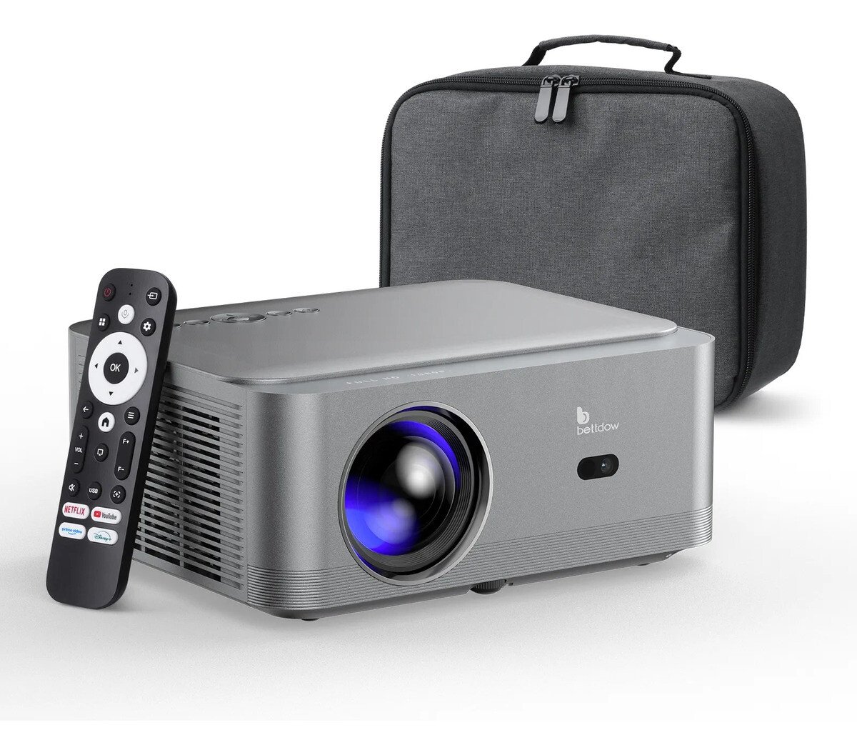 Projetor Bettdow Ac1082 Smart Full Hd 18000 Lm Wi-fi Netflix Projetor Bettdow Ac1082 Smart Full Hd 18000 Lm Wi-fi Netflix