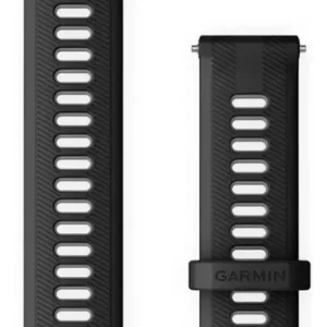 Pulseira Forerunner 965 Preto E Cinza 22mm C/ Hardware Cinza