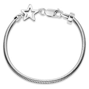 Pulseira Life Estrela Em Prata 925
