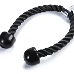 Puxador Triceps Duplo Corda Crossover Pulley Musculação Pro