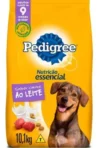 Ração Pedigree Adulto Nutrição Essencial Ao Leite 10kg