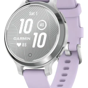 Relógio Garmin Com Monitor Cardíaco De Pulso Lily 2 Active Lilás Pp/p