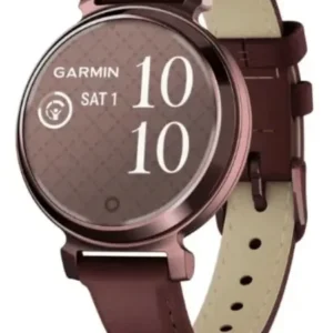 Relógio Garmin Lily 2 (2024) Bronze Pulseira Amora De Couro
