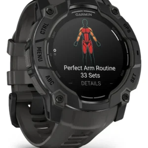 Relógio Instinct 3 Tamanho 50mm Cor preta Garmin