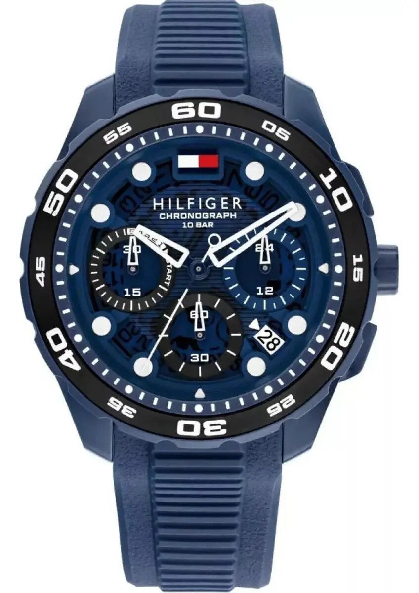 Relógio Masculino Tommy Hilfiger Th-regatta 1792232 Azul Azul-marinho Preto Azul-marinho Preto Relógio Masculino Tommy Hilfiger Th-regatta 1792232 Azul Azul-marinho Preto Azul-marinho Preto