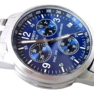 Relógio Tissot Prc 200 Azul Aço 40mm Pulseira De Aço