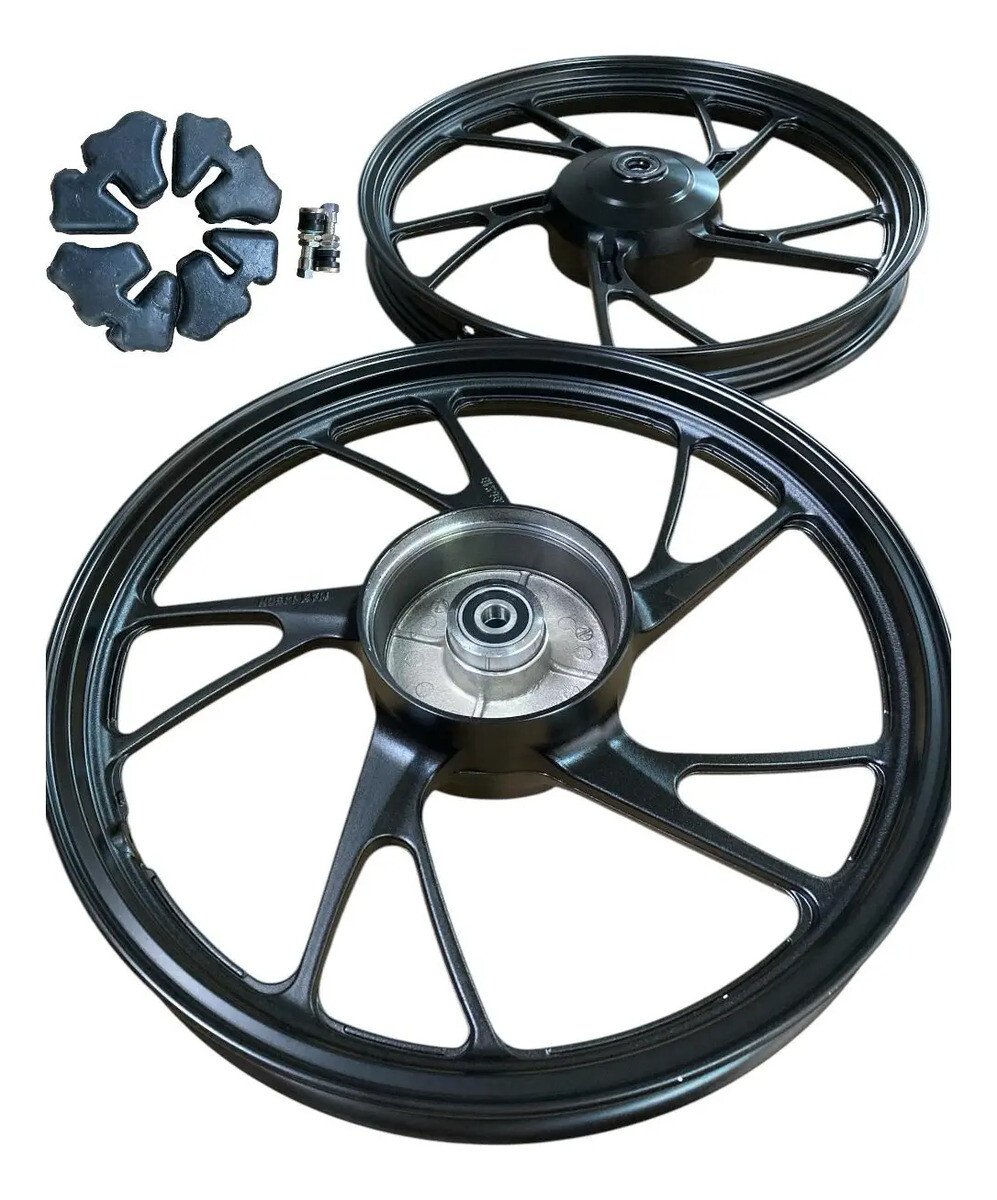 Rodas Cg Titan 150 04-13 Cg Start160 Pé Galinha Preto Tambor Rodas Cg Titan 150 04-13 Cg Start160 Pé Galinha Preto Tambor